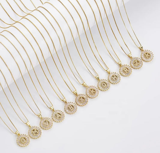 LAX Initials Necklace