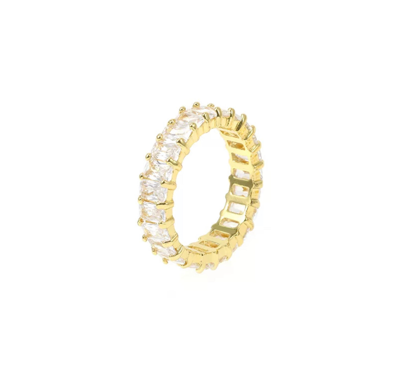 "Baguette" Eternity Band